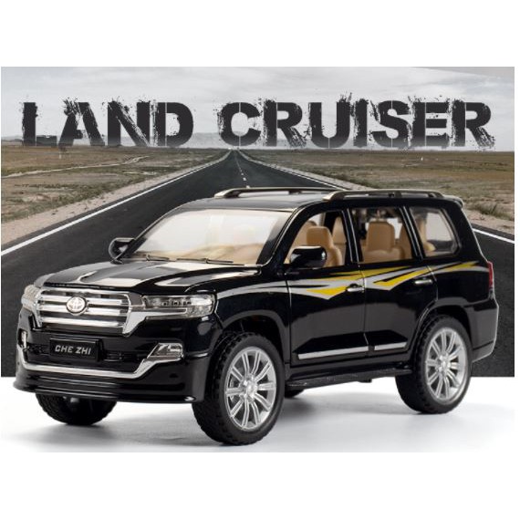 Xe mô hình Toyota Land Cruiser V8 tỉ lệ 1:24 hãng Chezhi