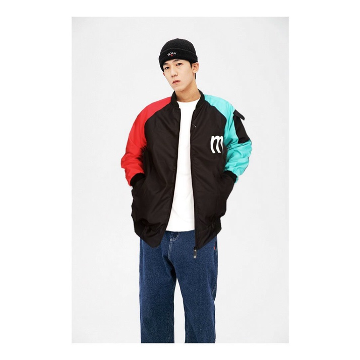 Áo Khoác Dù Nam Nữ, Phối Màu Trẻ Trung, Kiểu Dáng Hàn Quốc Hot Trend.Tp [NewUnisex] TP141