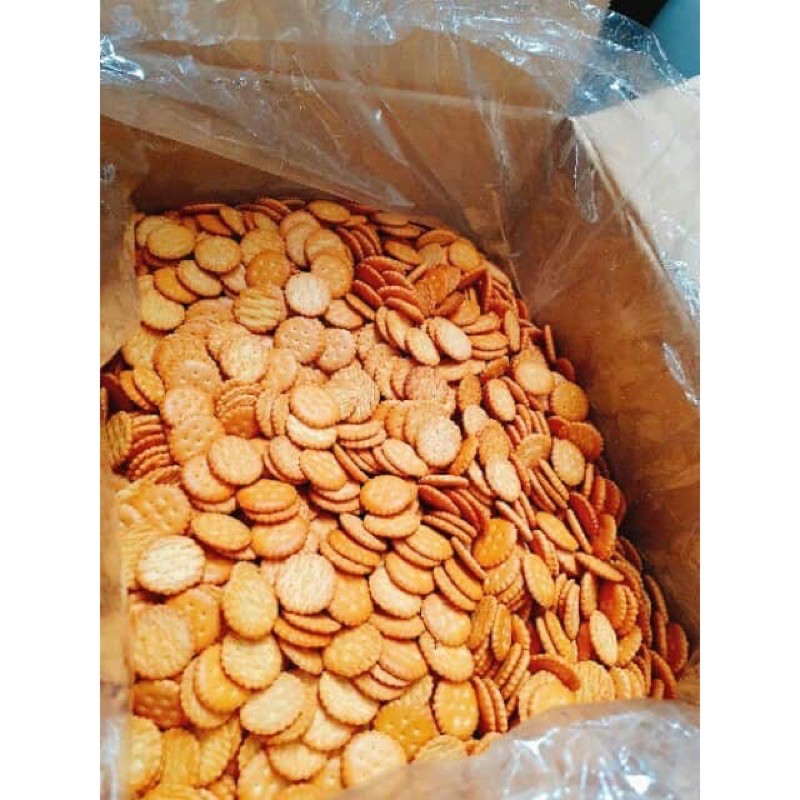 500g/1Kg Bánh quy đồng tiền - Giòn thơm vị bơ
