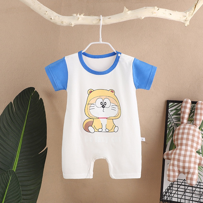 Body đùi cho bé trai và bé gái sơ sinh từ 3-12kg, mẫu cài vai mặc hè hàng đẹp - BD10