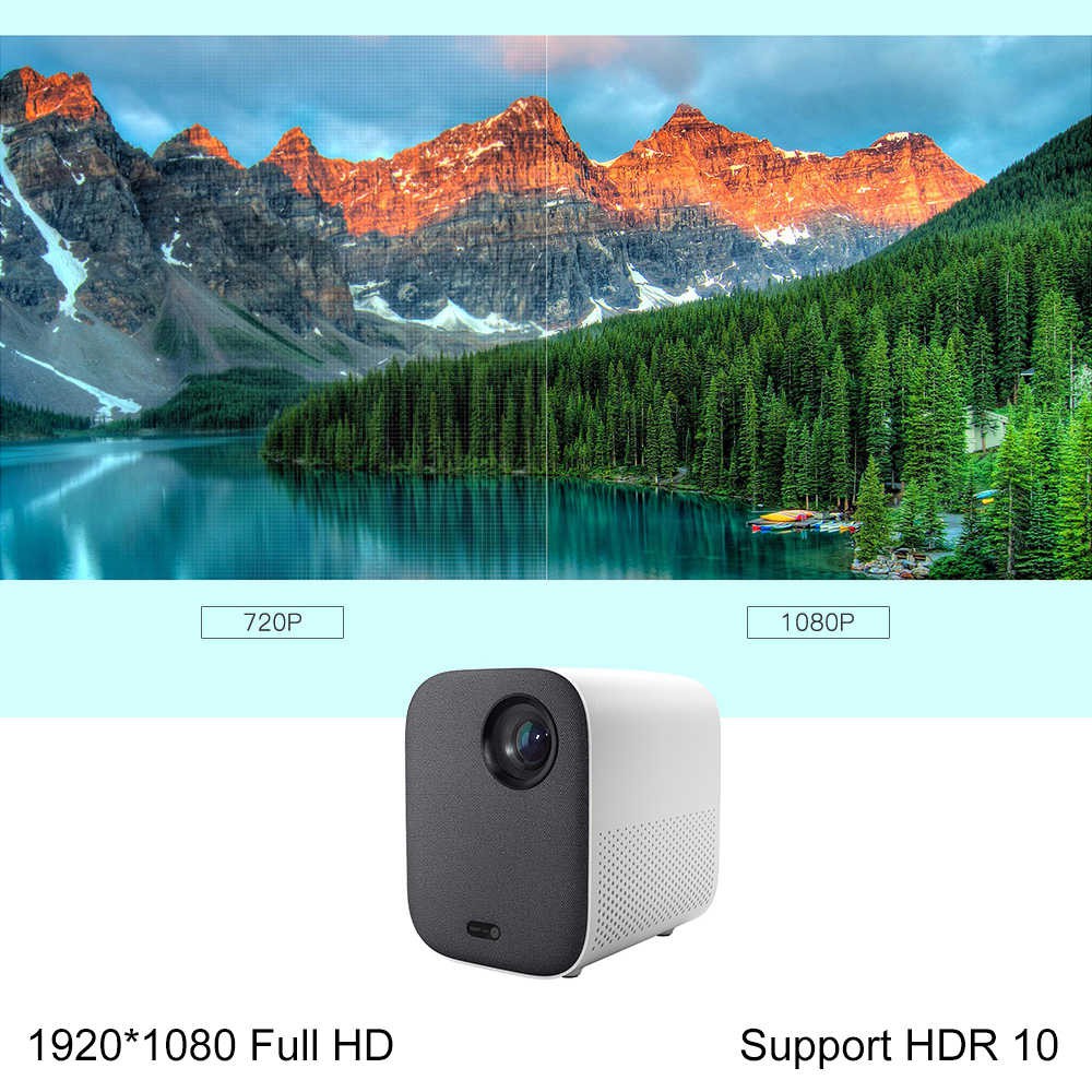 Máy chiếu Xiaomi Mijia MJJGTYDS02FM Full HD 1080P 30000 LED Life Wifi bluetooth cho điện thoại Máy tính Âm nhạc 3D Movie