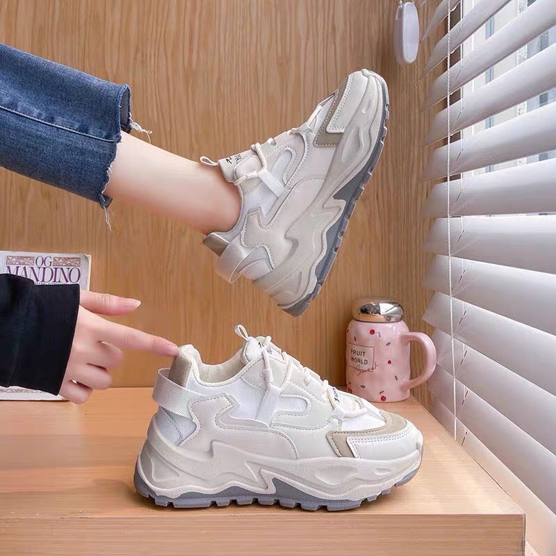 GIÀY THỂ THAO ĐỘN ĐẾ VIỀN MÀU MỚI