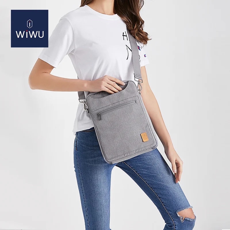 Túi đeo dọc chống thấm nước WIWU Pioneer 12.9’ Tablet Bag cho Ipad - Macbook