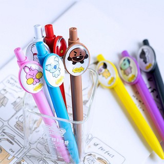 Bút bi BTS BT21 (mặt gương)