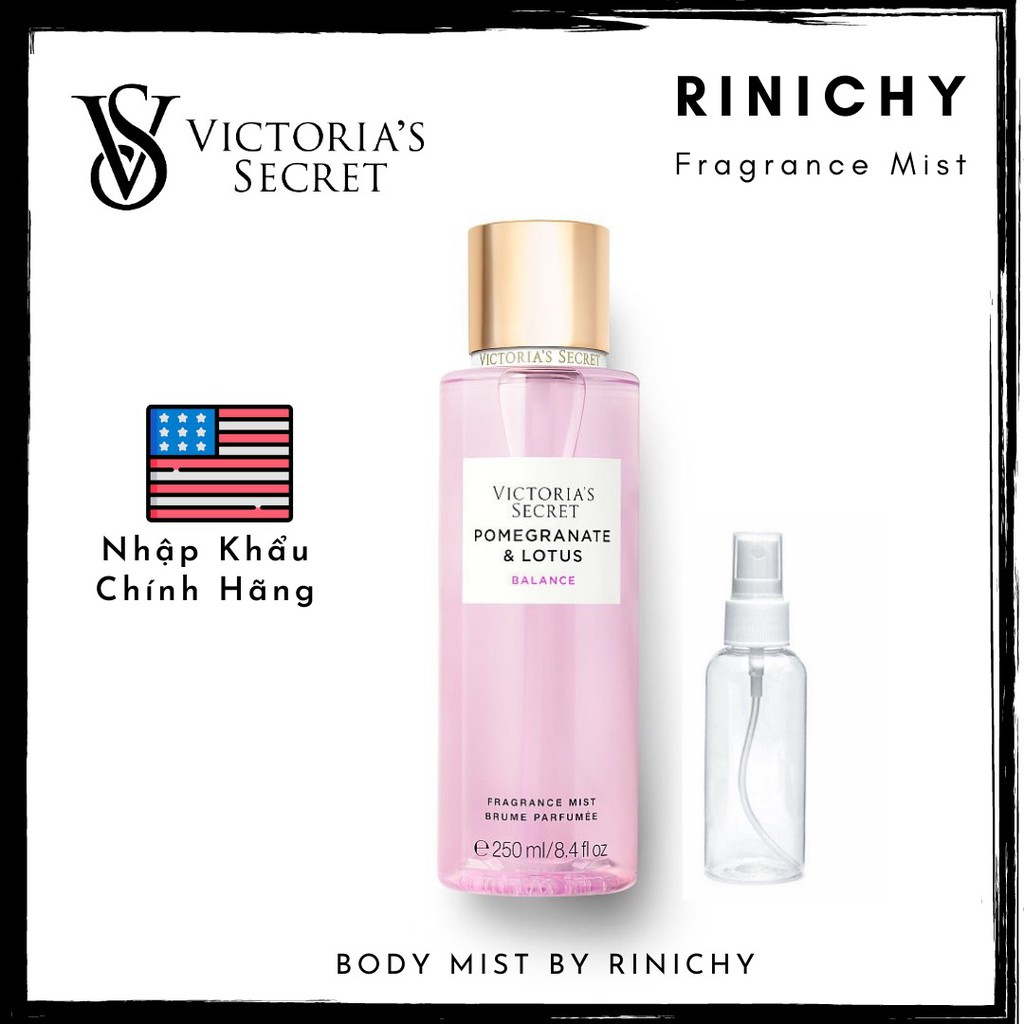 Xịt Thơm Body Victoria's Secret Pomegranate & Lotus