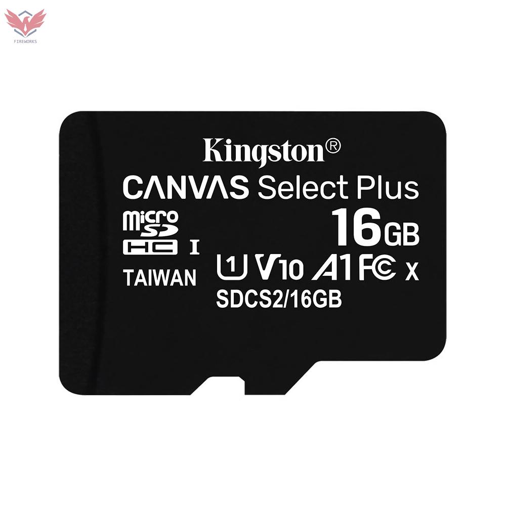 KINGSTON Thẻ Nhớ Micro Sd Tf 16gb 100mb / S Sdcs2 Class10 Ahs-1 U1 V10 A1