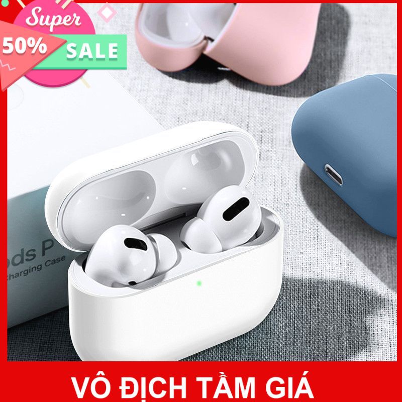 [CỰC PHẨM] Tai Nghe Bluetooth AirPods Pro 1:1 Sạc Không Dây, Cảm Biến Dừng Phát Nhạc, Khử Ồn