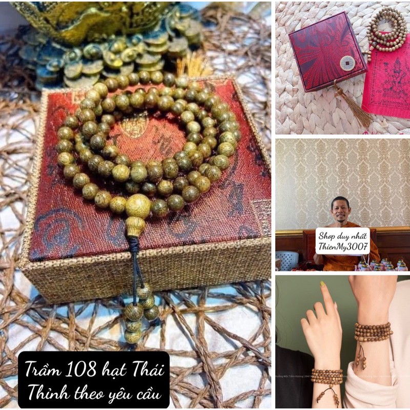 VÒNG TRẦM 108 HẠT THÁI LAN