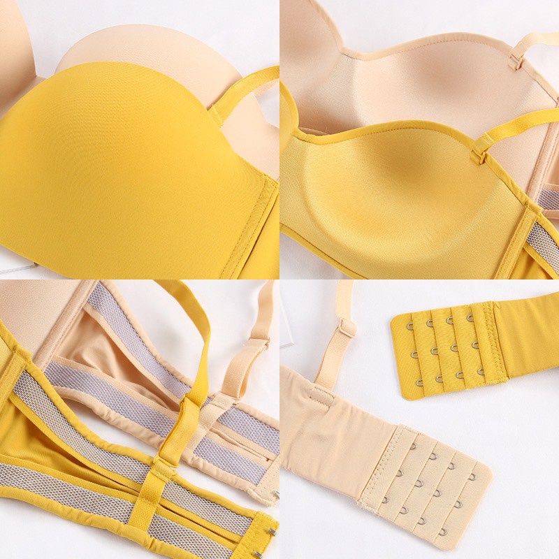 Áo Ngực Nữ - Áo Lót Nữ đúc su không gọng dáng quây ngang mềm mại thoáng mát tôn vòng 1 gợi cảm mã AL32