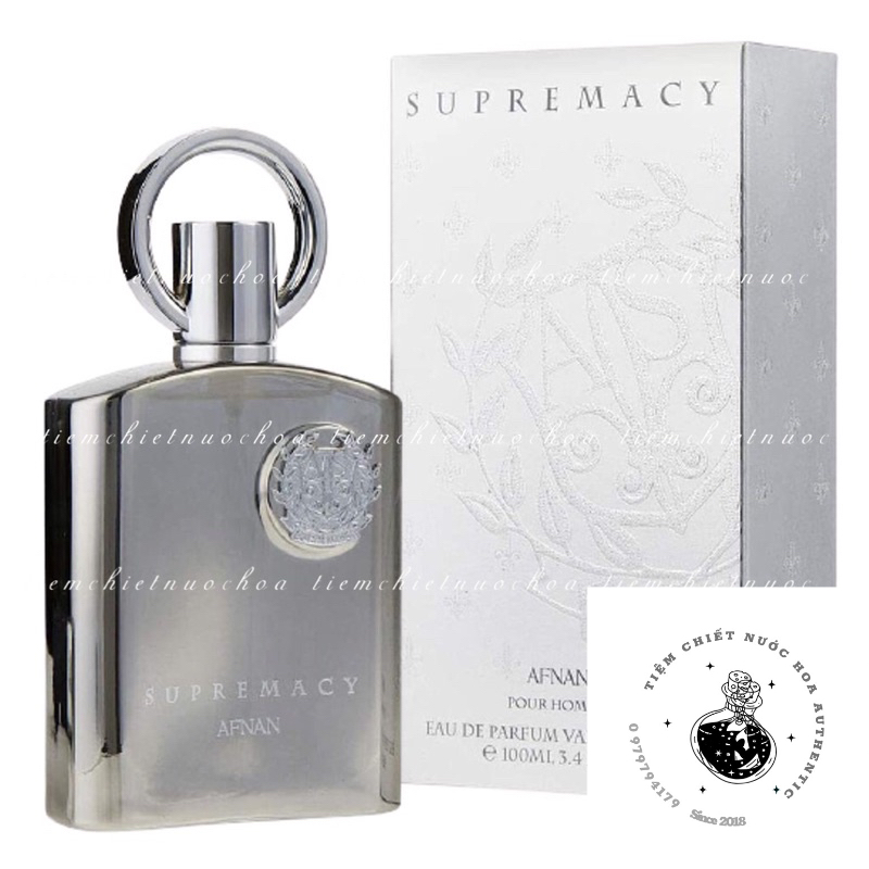 Nước Hoa Nam Afnan Supremacy Silver