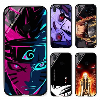 Dành Cho Vivo Y11 / 1906 / Y3 / Y12 / Y15 / Y17 Anime Naruto Kính Cường Lực Chống Sốc Vỏ Điện Thoại Cứng Ốp Lưng Tùy Chỉnh