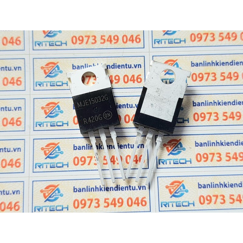 [Combo 2 chiếc] MJE15032G, MJE15032 Transistor NPN 250V/8A TO-220