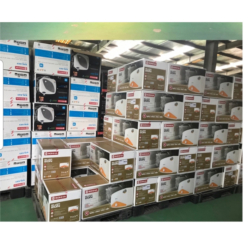 BÌNH NÓNG LẠNH SƠN HÀ SWAT NGANG 15L