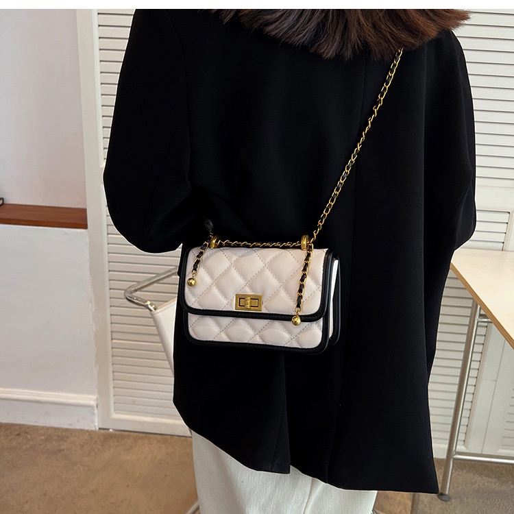 Túi Đeo Vai Phối Dây Xích Thời Trang Chất Lượng Cao