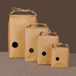 Túi giấy Kraft đựng trà thực phẩm tiện dụng