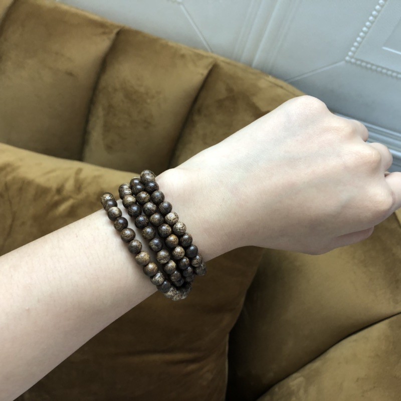 Tràng 108 hạt gỗ Trầm hương