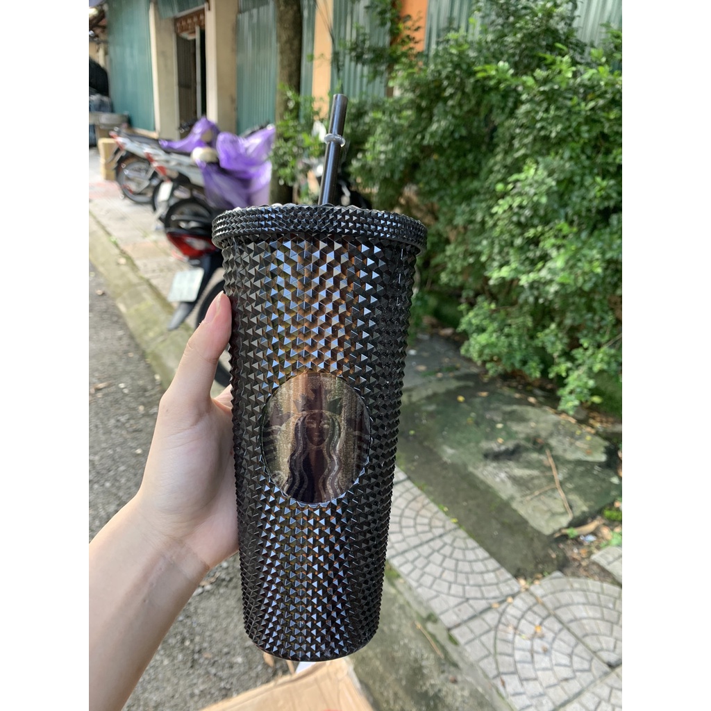 Cốc Uống Cà Phê Starbucks 710ml/24oz Thiết Kế Ống Hút Tiện Dụng