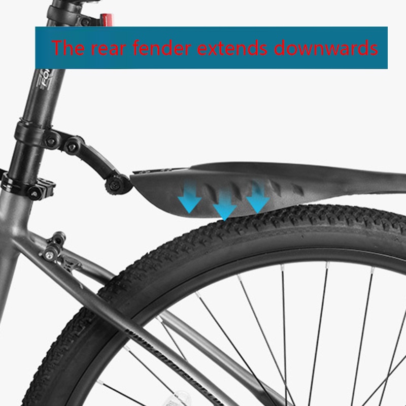 Set 2 Tấm Chắn Bùn Trước Sau Bảo Vệ Cho Xe Đạp