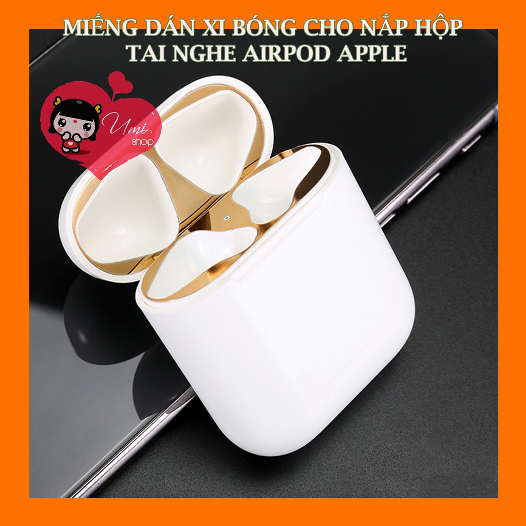 Miếng dán xi bóng cho nắp hộp tai nghe