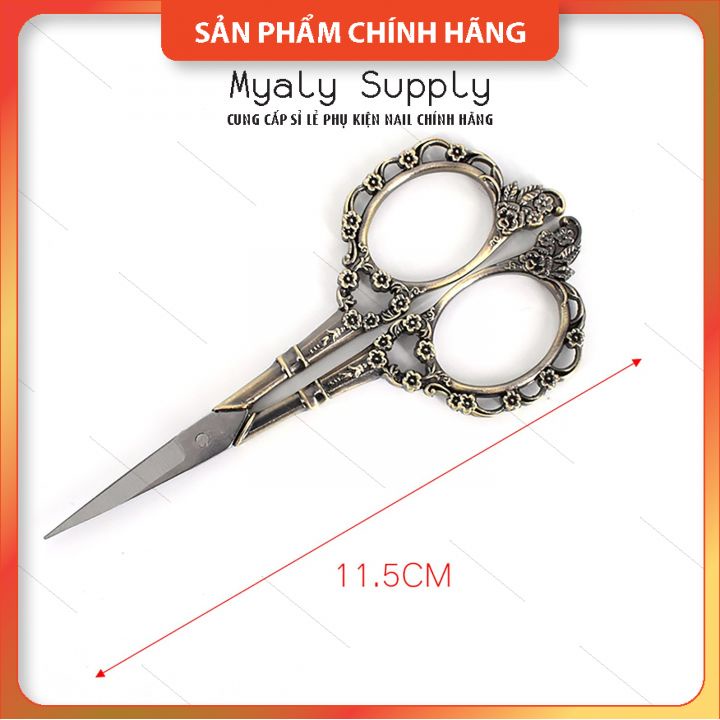 Kéo Cắt Fom Móng Hoàng Cung Chất Liệu Thép Không Rỉ SP000431
