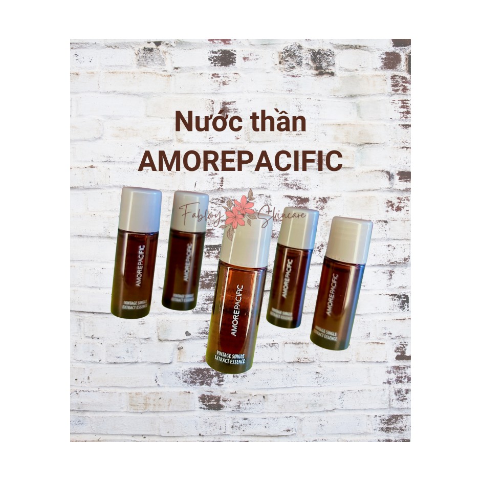 Nước thần Amore Pacific VINTAGE SINGLE EXTRACT ESSENCE cấp ẩm, cải thiện lão hóa da, săn chắc, đều màu da