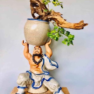 Tượng bonsai Lỗ Trí Thâm bê vò