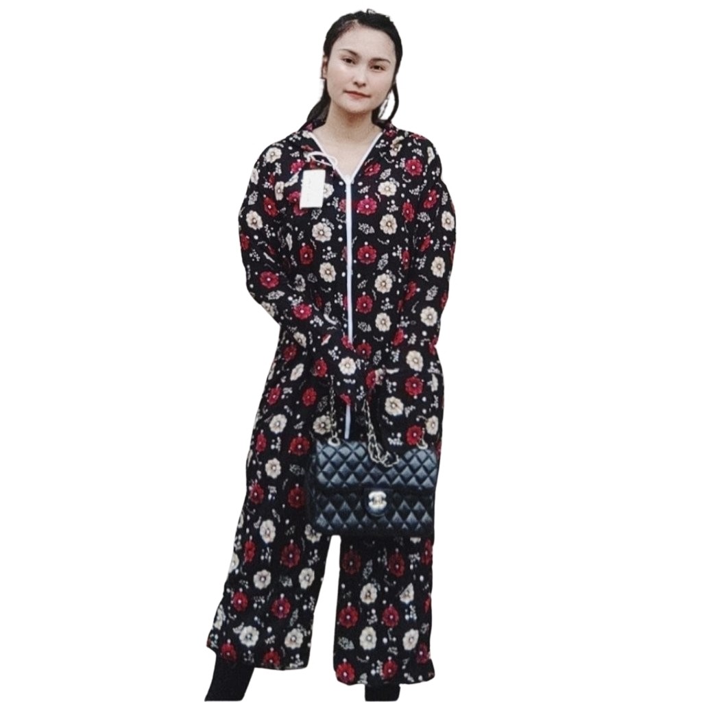 áo chống nắng nữ toàn thân vải lanh nhung 2 lớp 2 mặt dày dặn - shop ku thóc | BigBuy360 - bigbuy360.vn