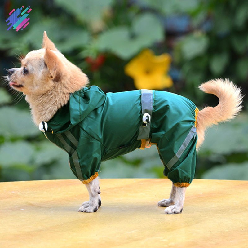 Áo khoác đi mưa chống thấm nước cho thú cưng