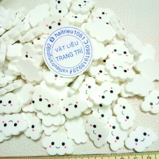 Đám mây mặt cười charm slime