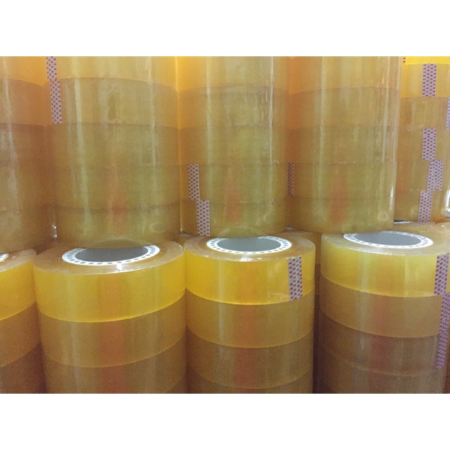 cuộn băng dính 1kg lõi như hình - băng dính mina