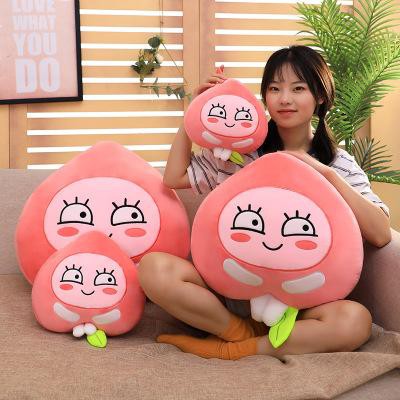 quả đào bông apeach bông 30cm gấu bông dễ thương G3B4 20 cm