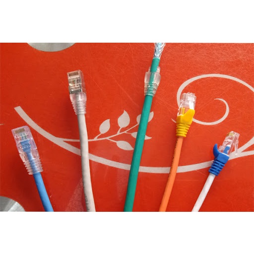 Hạt mạng Cat6 UTP RJ45 AMP Chân vàng