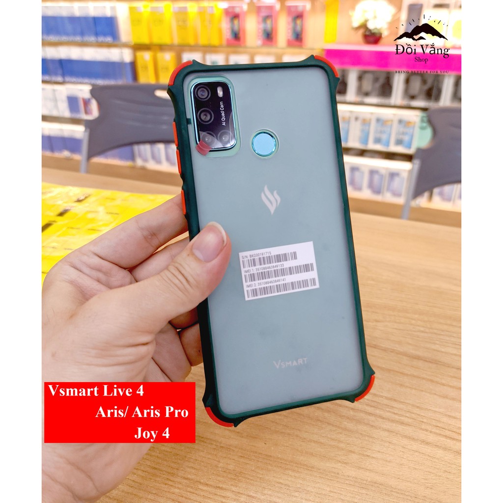 Ốp nhám TPU chống sốc Vsmart Star 5 Active 3 Joy 3 Live 4 Joy 4 Aris pro