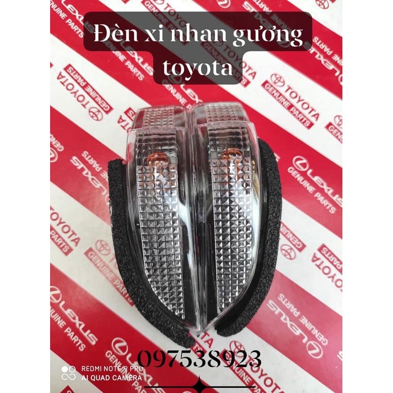 Đèn xi nhan gương toyota camry, vios, yaris, corola altis, venza.v.v.  Hàng thường 2013-2020