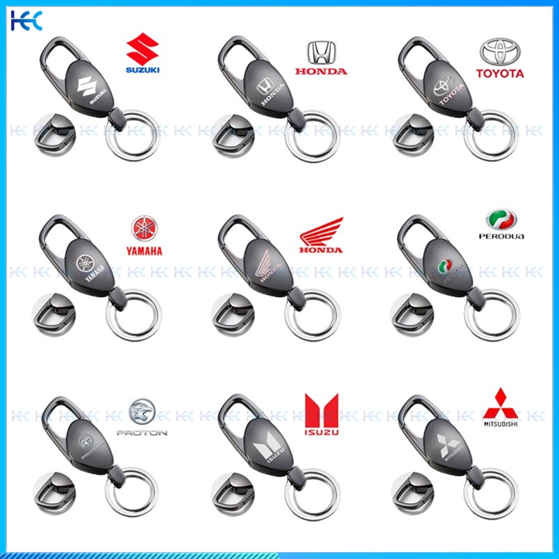 Móc Khóa Hợp Kim Hình logo Cho Xe Hơi Và Mô Tô
