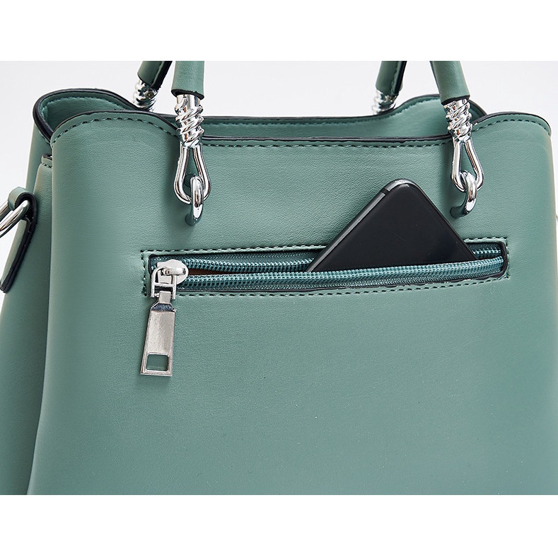 Túi xách nữ đeo chéo công sở Jinpin 3 ngăn thời trang cao cấp BAG U JP3N