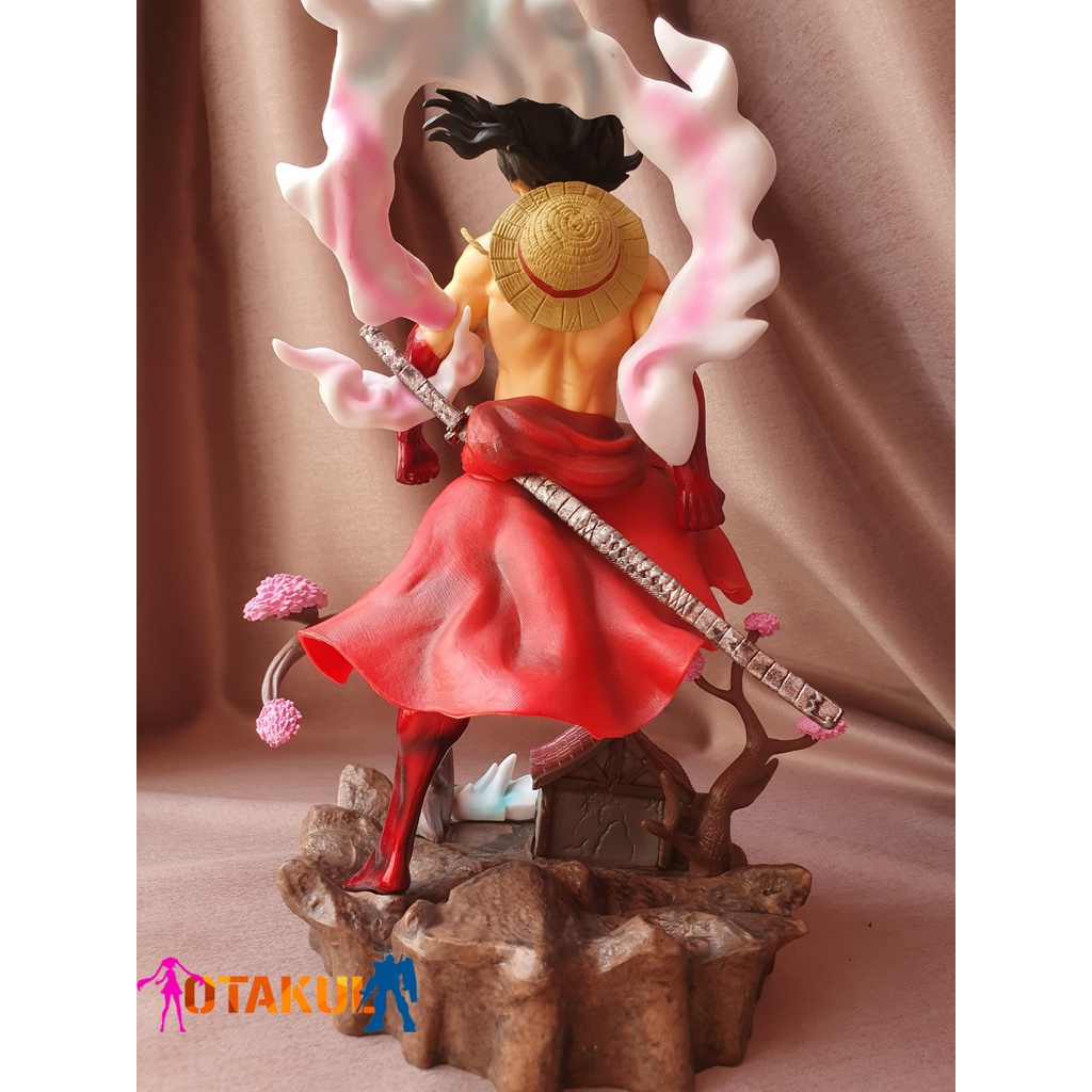 [Ảnh Thật] Mô Hình Figure Monkey D. Luffy Kimono Country Hezhi Snakeman- One Piece