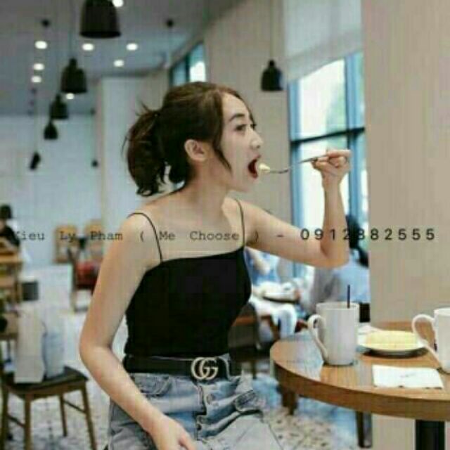 Áo ống dây ngang