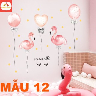 [COMBO TÙY CHỌN] 3 MẪU Giấy dán tường 3D decal dán tường giá rẻ phòng khách phòng ngủ tranh dán tường đẹp wall sticker 2