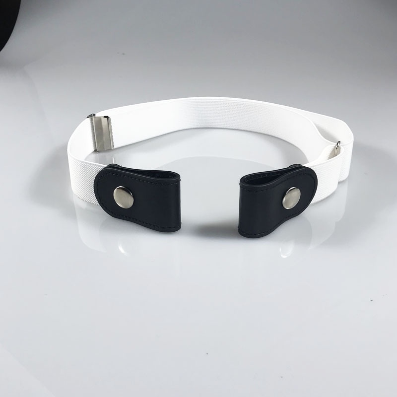 Thắt Lưng Co Giãn Không Khóa Kim Loại Có Thể Điều Chỉnh Dành Cho Nam Nữ