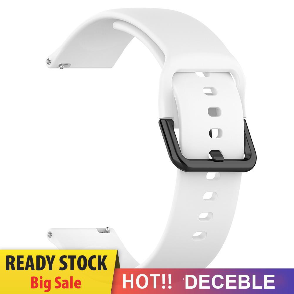 Deceble Silicone Watch Band Bracelet Strap for Samsung Galaxy Watch Active R500 S