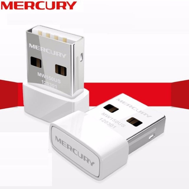 USB Mini thu sóng WIFI Mercury MW150US