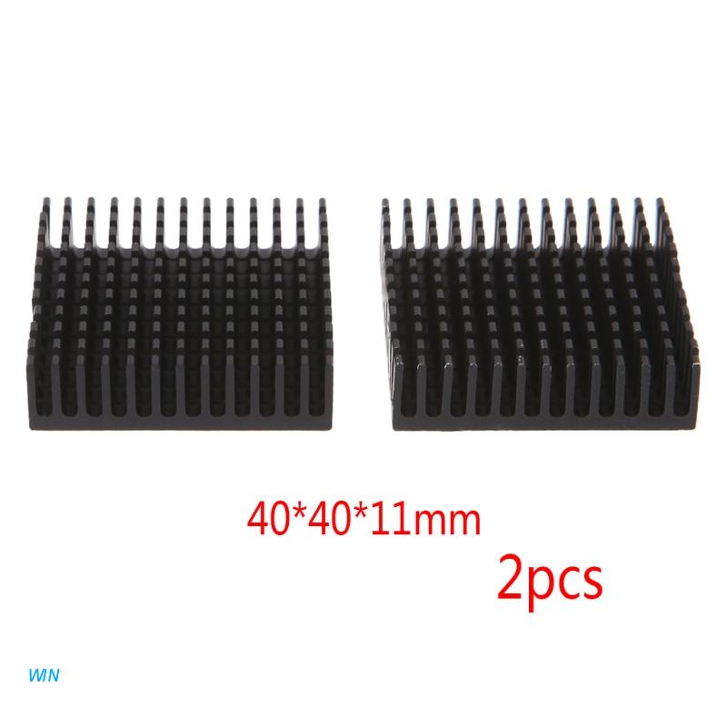 Set 2 Khối Nhôm Tản Nhiệt 40x40 X 11mm