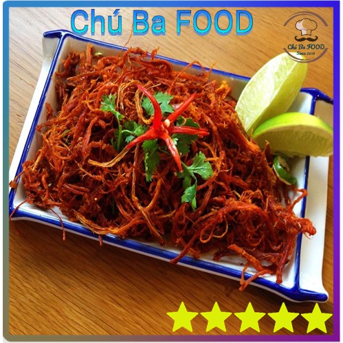 Khô Bò Sợi Dài Lá Chanh 🐄Chú Ba FOOD🐄 | Bò thật - Dai, Ngon, Chất lượng 300G(Cả Hộp) | BigBuy360 - bigbuy360.vn