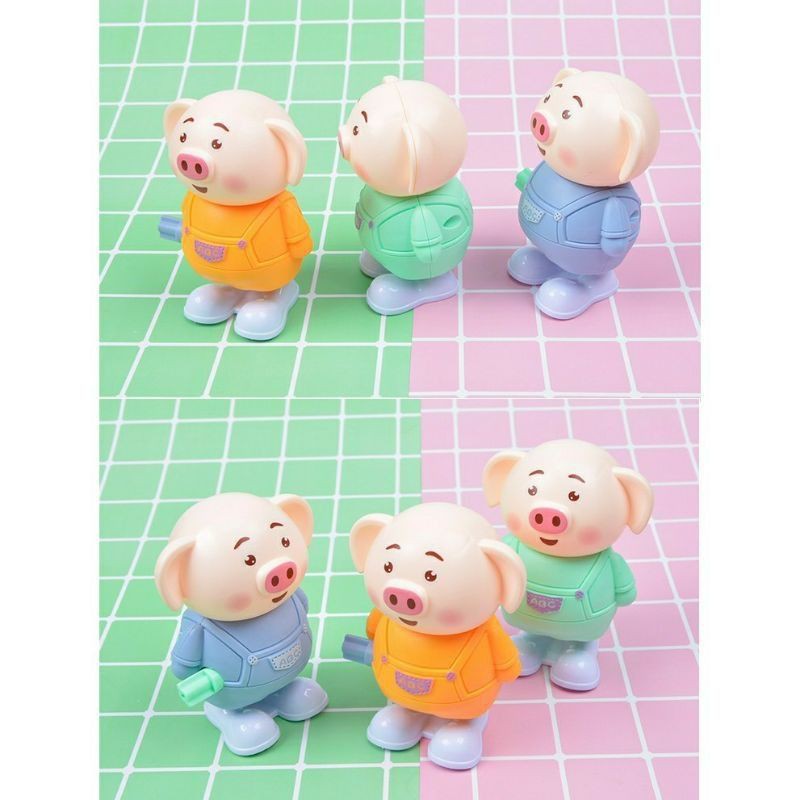 _Đồ Chơi Con Lợn Vặn Cót Vui Nhộn_ Heo Pig Cute Cho Bé