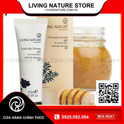 [Official Store] Gel giảm mụn mật ong Manuka Honey Gel 50ml - Living Nature | BigBuy360 - bigbuy360.vn
