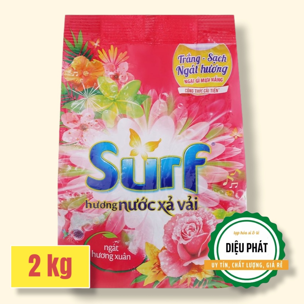 ⚡️ Bột Giặt Surf Ngát Hương Xuân 2kg