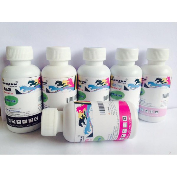 Mực pigment uv epson 100ml ( bán lẻ màu)