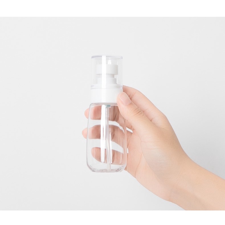 Chai chiết mỹ phẩm vòi nhấn, vòi phun sương size nhỏ thuận tiện mang đi du lịch