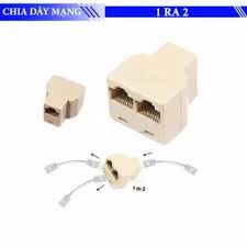 <SIÊU RẺ> Đầu Chia Mạng RJ45-, TỪ 1 RA 2- Cực Tiện Lợi